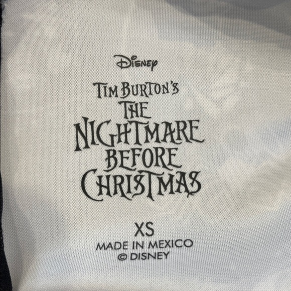 Disney Black and White Nightmare Before Christmas Skater Dress - Picture 9 of 10